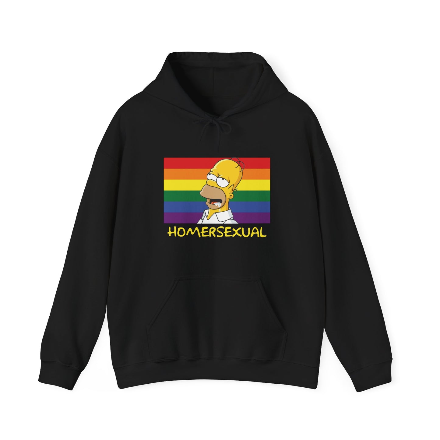 "Homersexual (The Simpsons)" Unisex Heavy Blend™ Hooded Sweatshirt