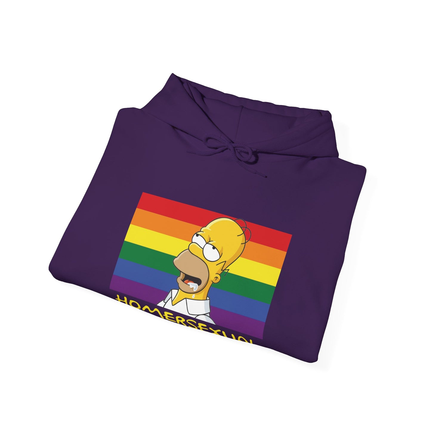 "Homersexual (The Simpsons)" Unisex Heavy Blend™ Hooded Sweatshirt